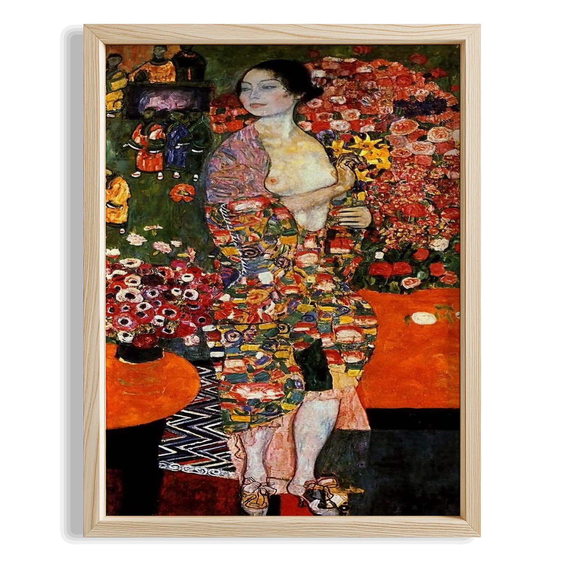 Umut I - Gustav Klimt Ahşap Duvar Tablosu