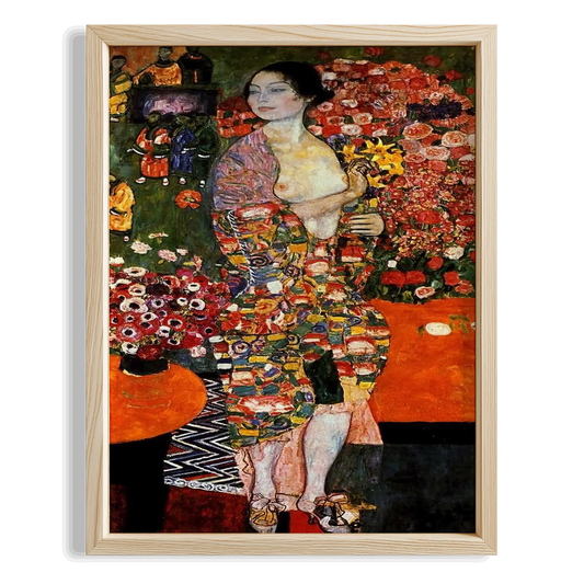 Umut I - Gustav Klimt Ahşap Duvar Tablosu