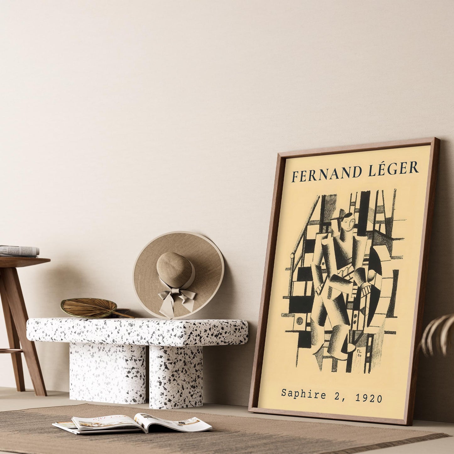 Fernand Leger IV Duvar Tablosu