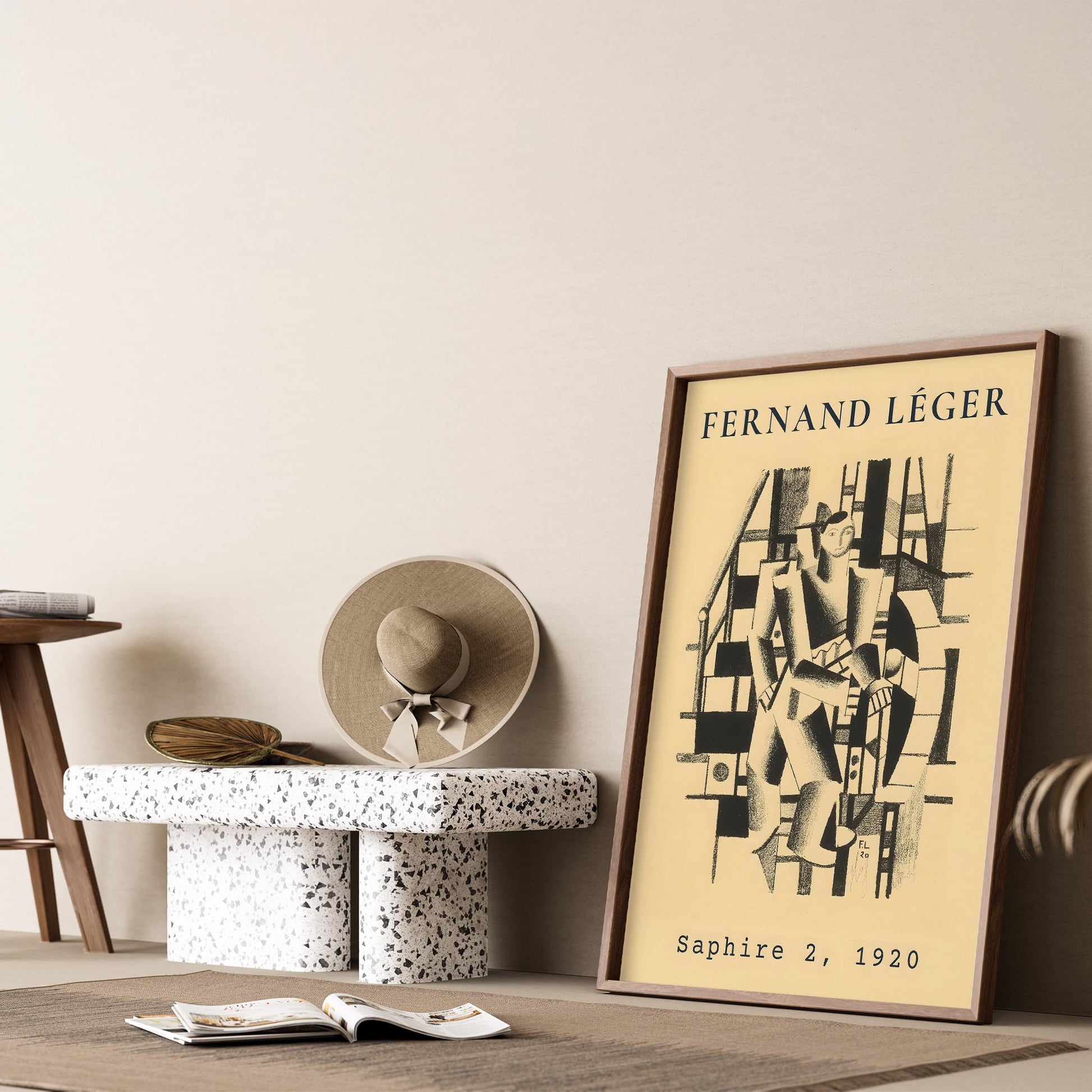 Fernand Leger IV Duvar Tablosu