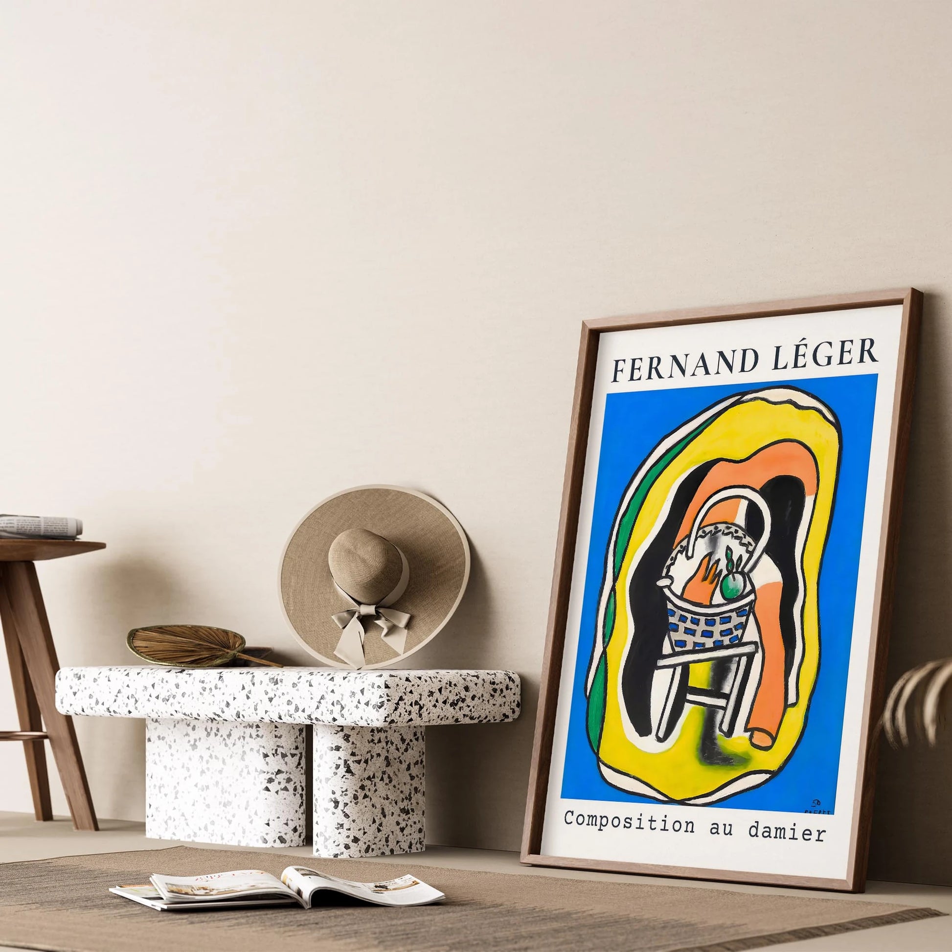 Fernand Leger XV Duvar Tablosu