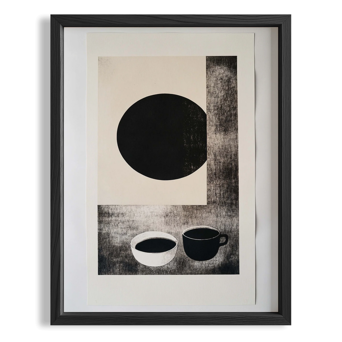 Zen Çay Seremonisi Minimal Japon Stil - Duvar Tablosu