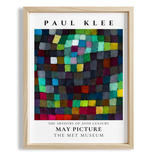 Paul Klee Mayıs Suluboya I Duvar Tablosu