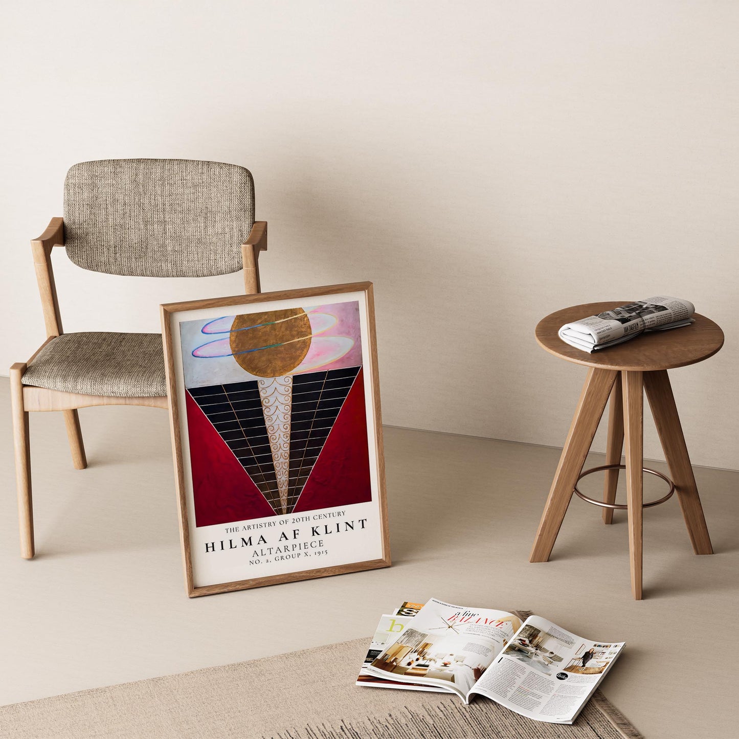 Hilma af Klint XXVII Duvar Tablosu