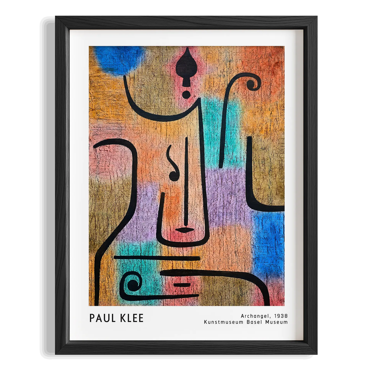Paul Klee Başmelek 1938 Suluboya I Duvar Tablosu