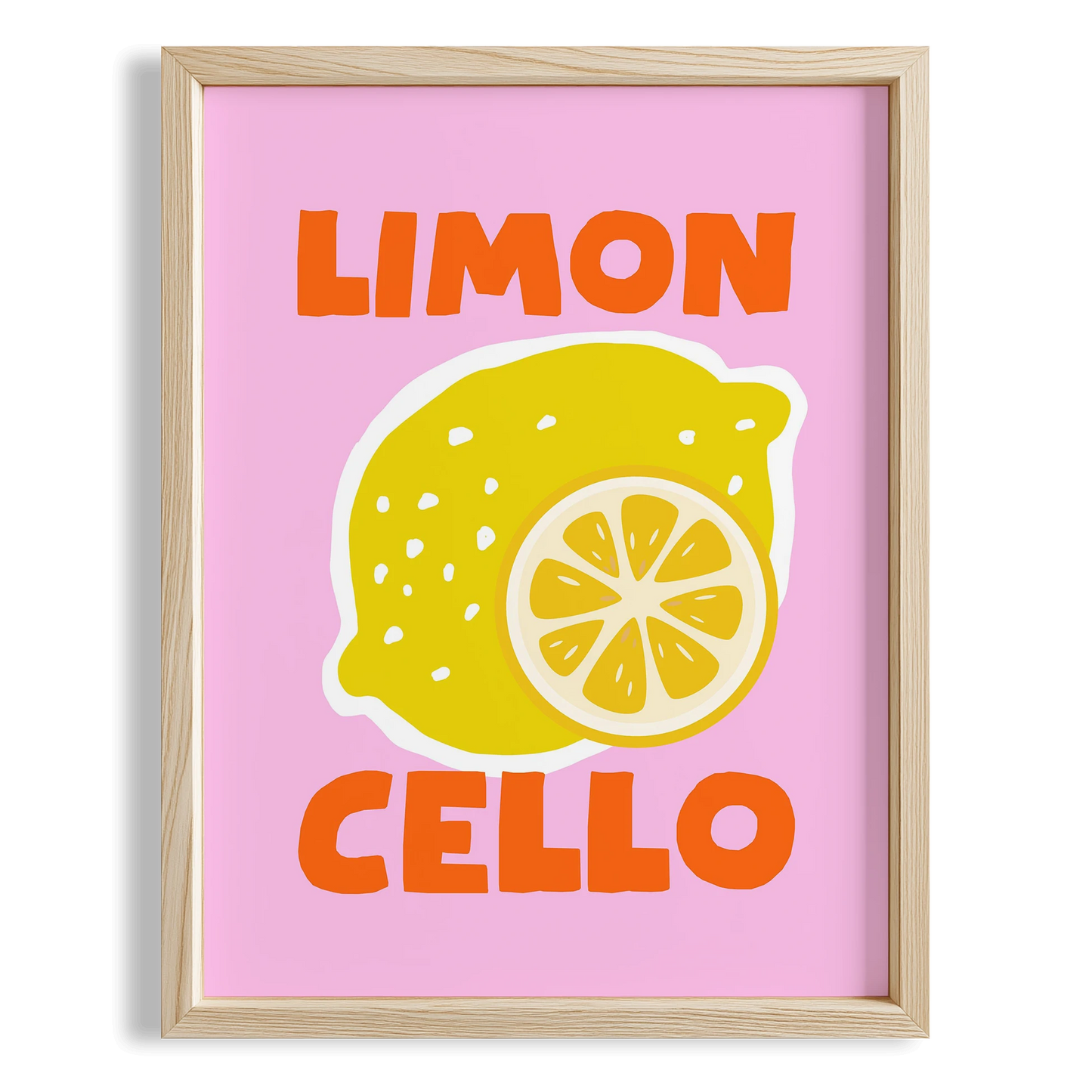 Limoncello Kokteyller İtalya Koleksiyonu Mutfak Duvar Tablosu