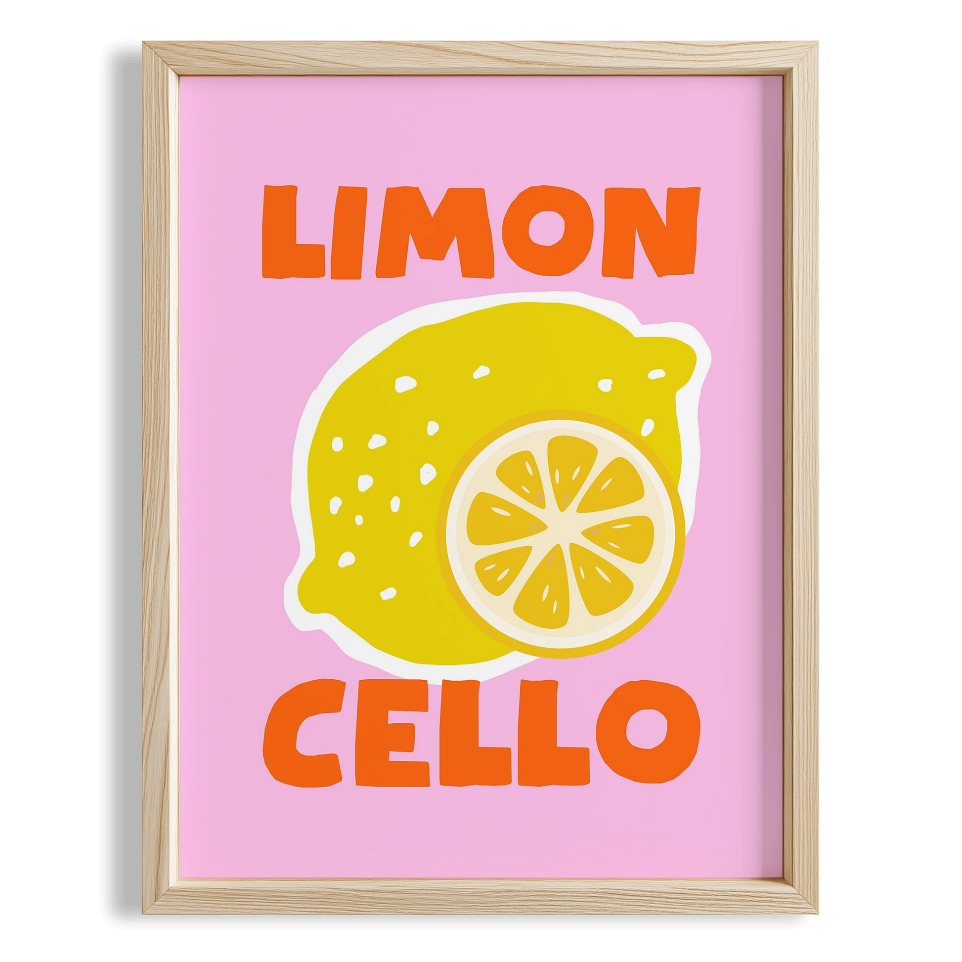 Limoncello Kokteyller İtalya Koleksiyonu Mutfak Duvar Tablosu