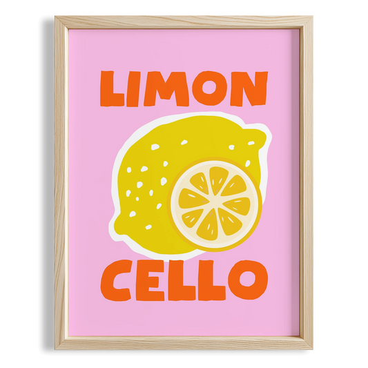 Limoncello Kokteyller İtalya Koleksiyonu Mutfak Duvar Tablosu