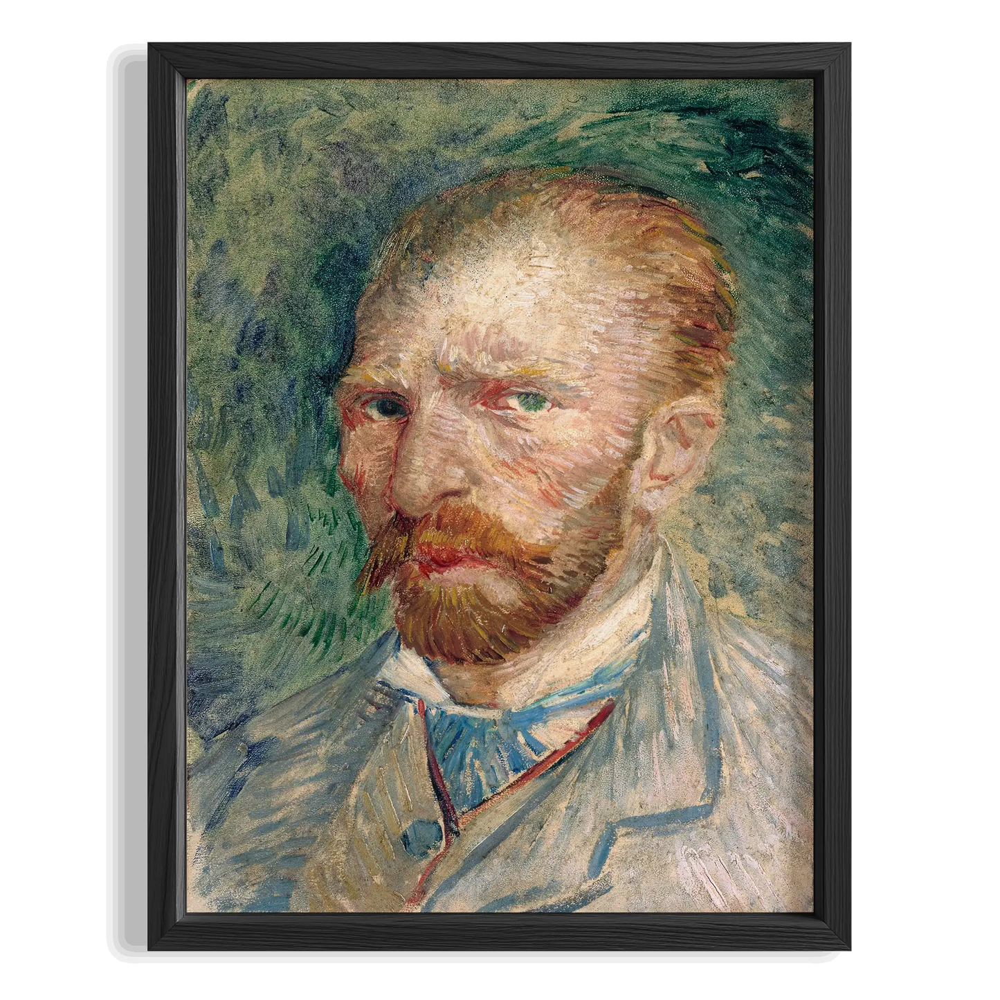 Otoportre - Vincent Van Gogh Ahşap Duvar Tablosu