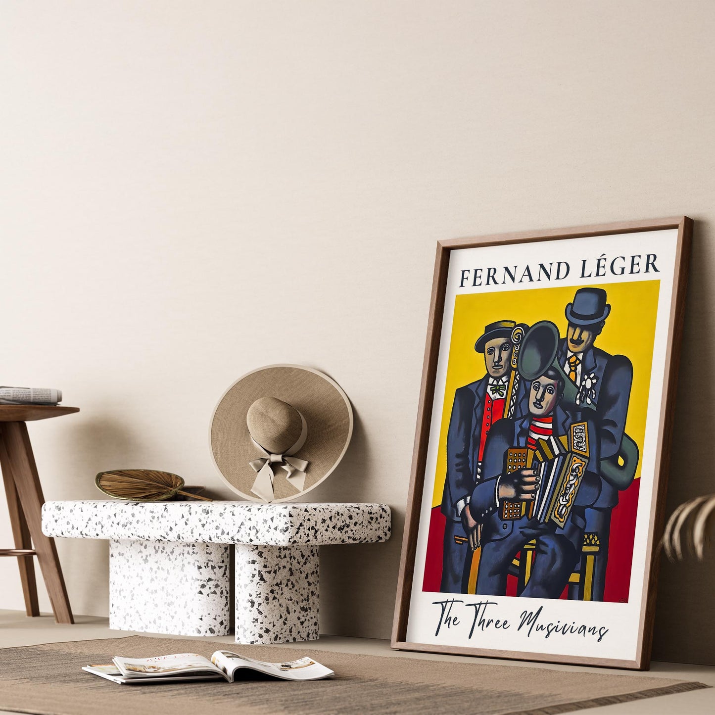 Fernand Leger 31 Duvar Tablosu