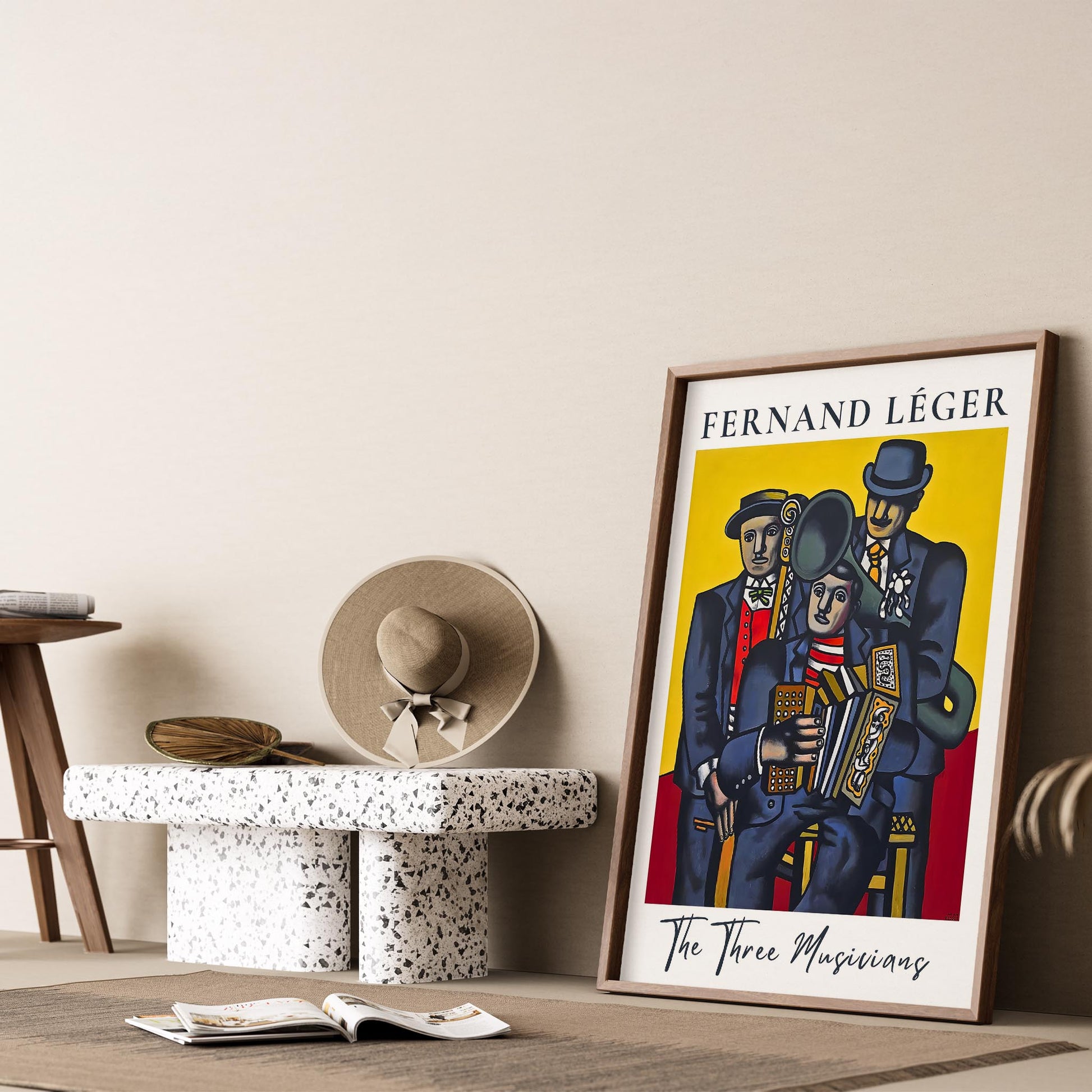 Fernand Leger 31 Duvar Tablosu