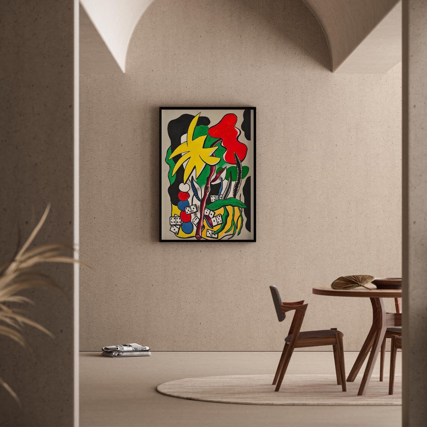 Fernand Leger 39 Duvar Tablosu