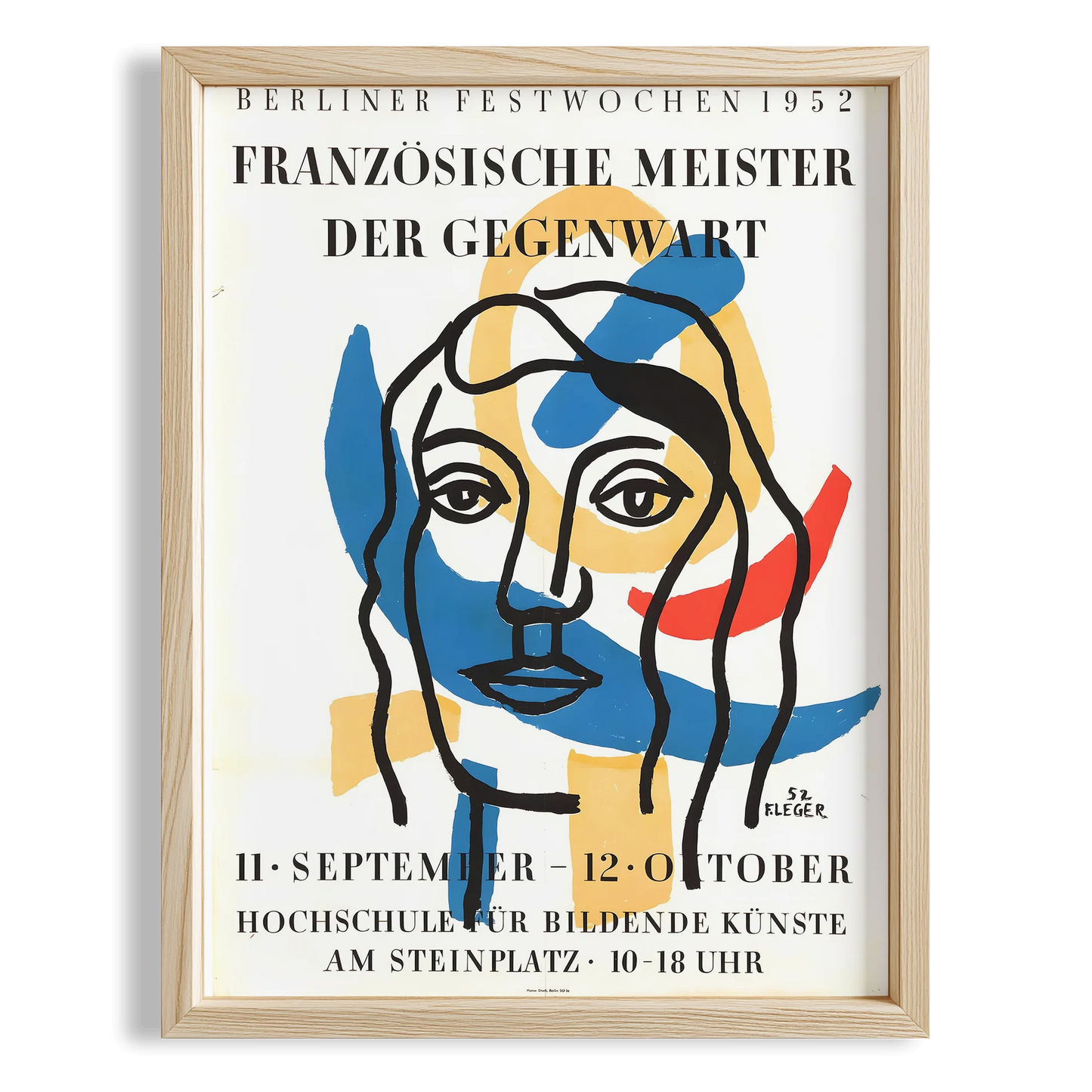 Fernand Leger II Duvar Tablosu