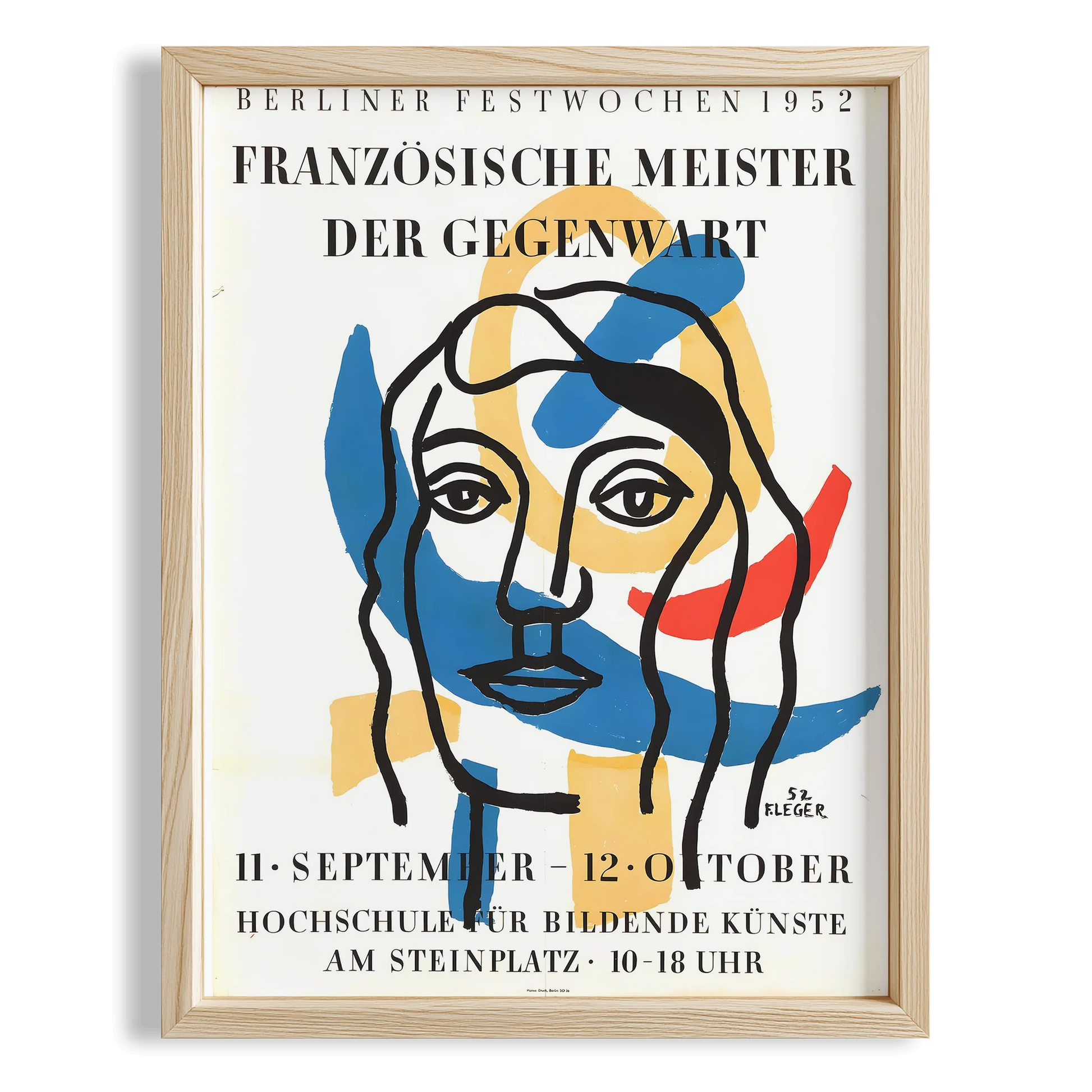 Fernand Leger II Duvar Tablosu