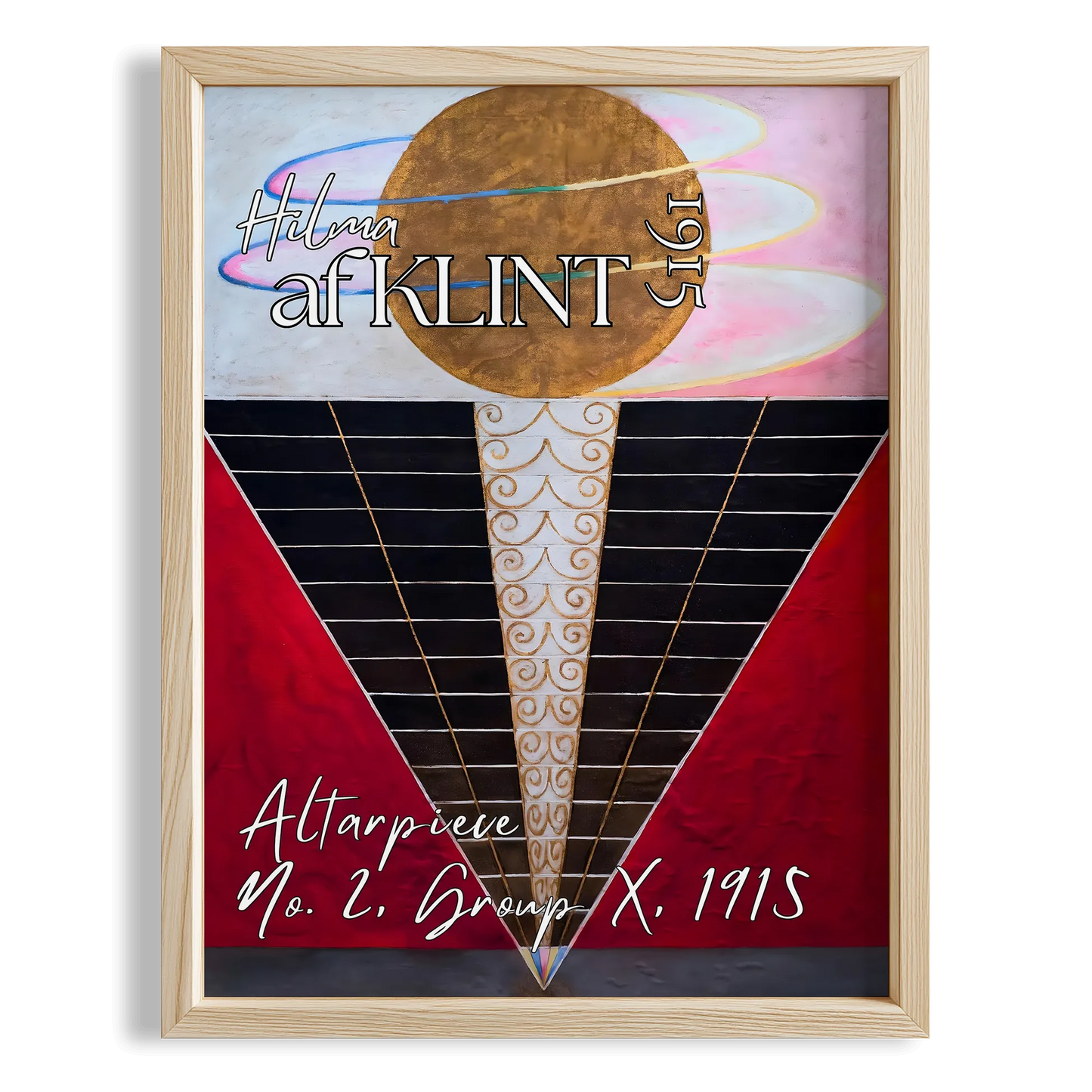 Hilma af Klint XXI Duvar Tablosu