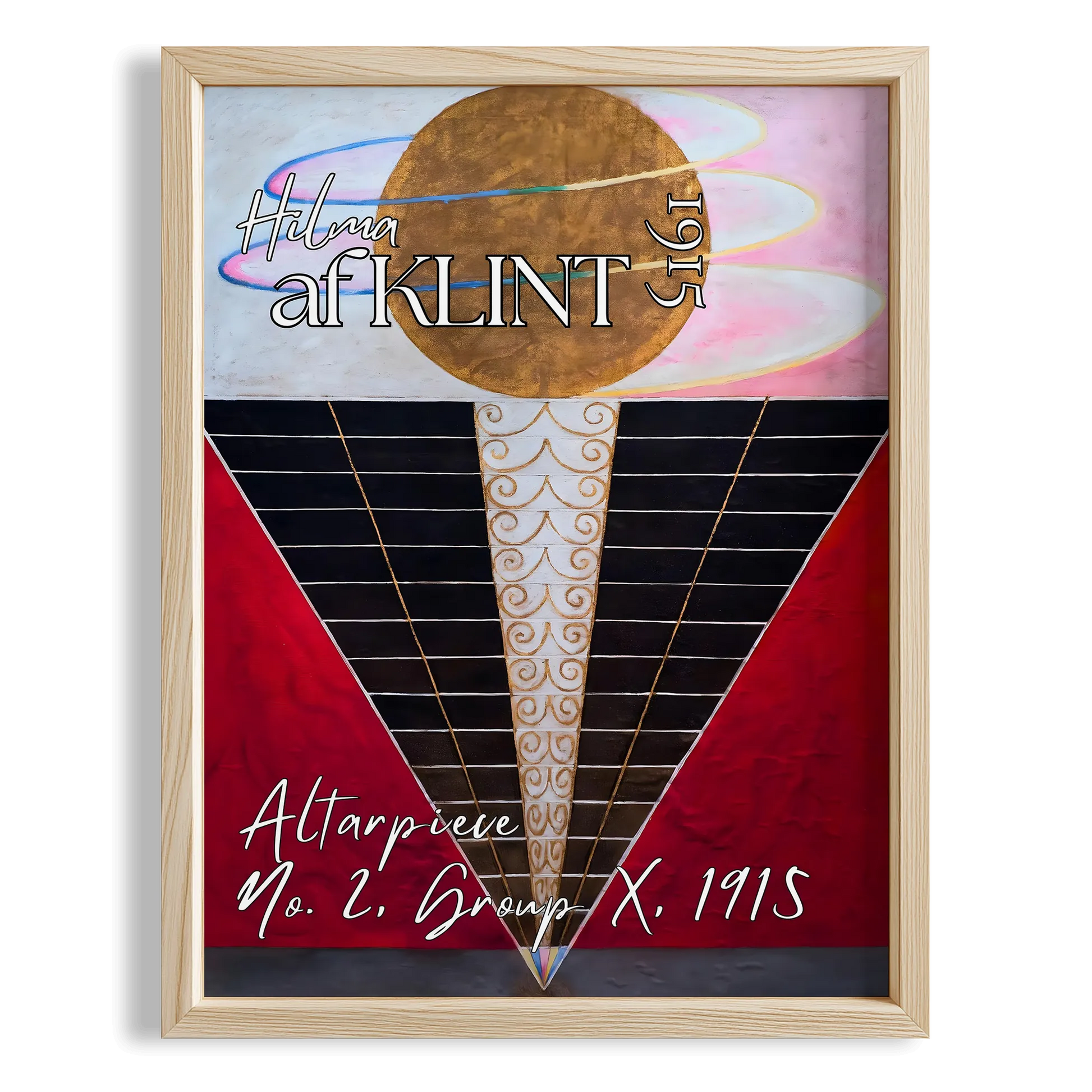 Hilma af Klint XXI Duvar Tablosu
