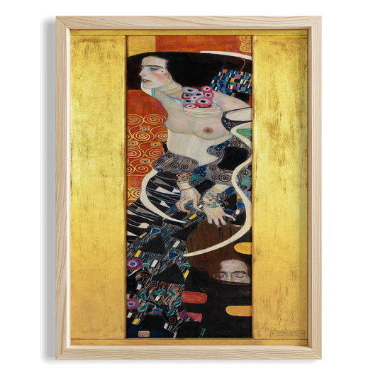 Su Yılanları - Gustav Klimt Ahşap Duvar Tablosu