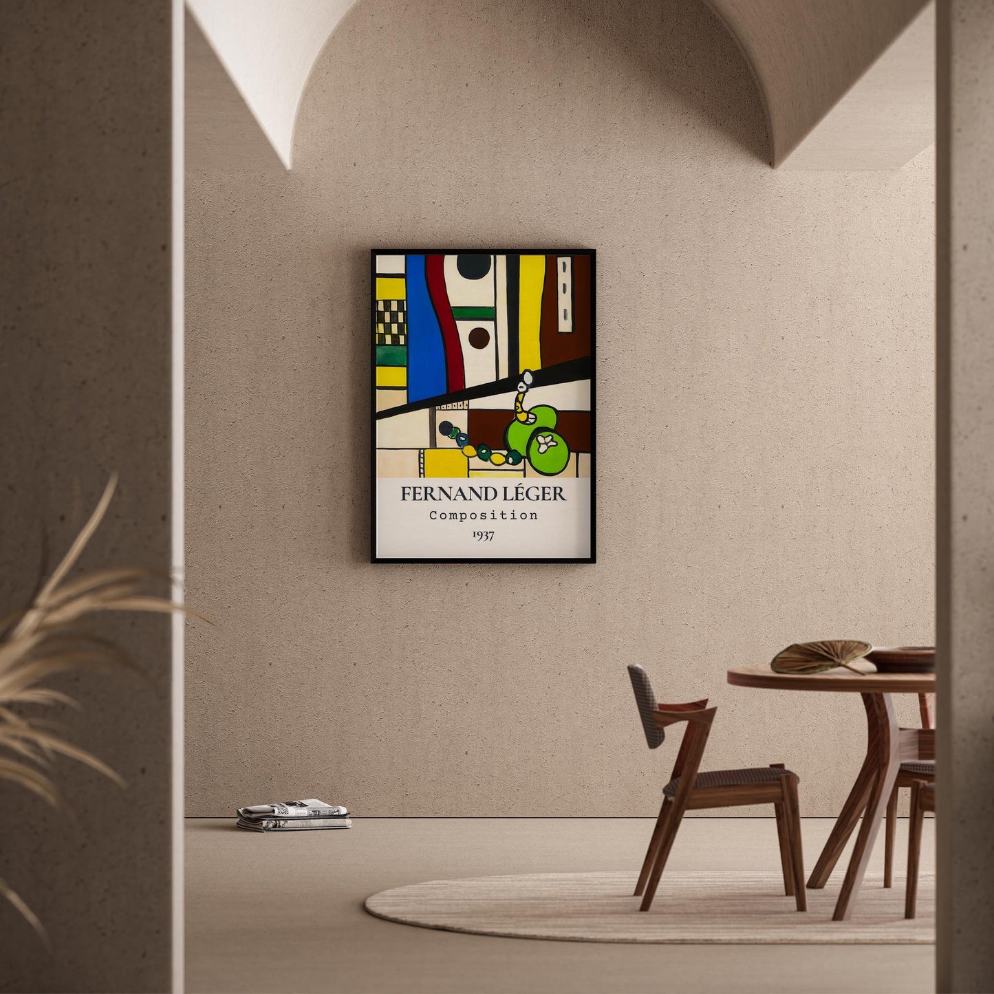Fernand Leger XX Duvar Tablosu