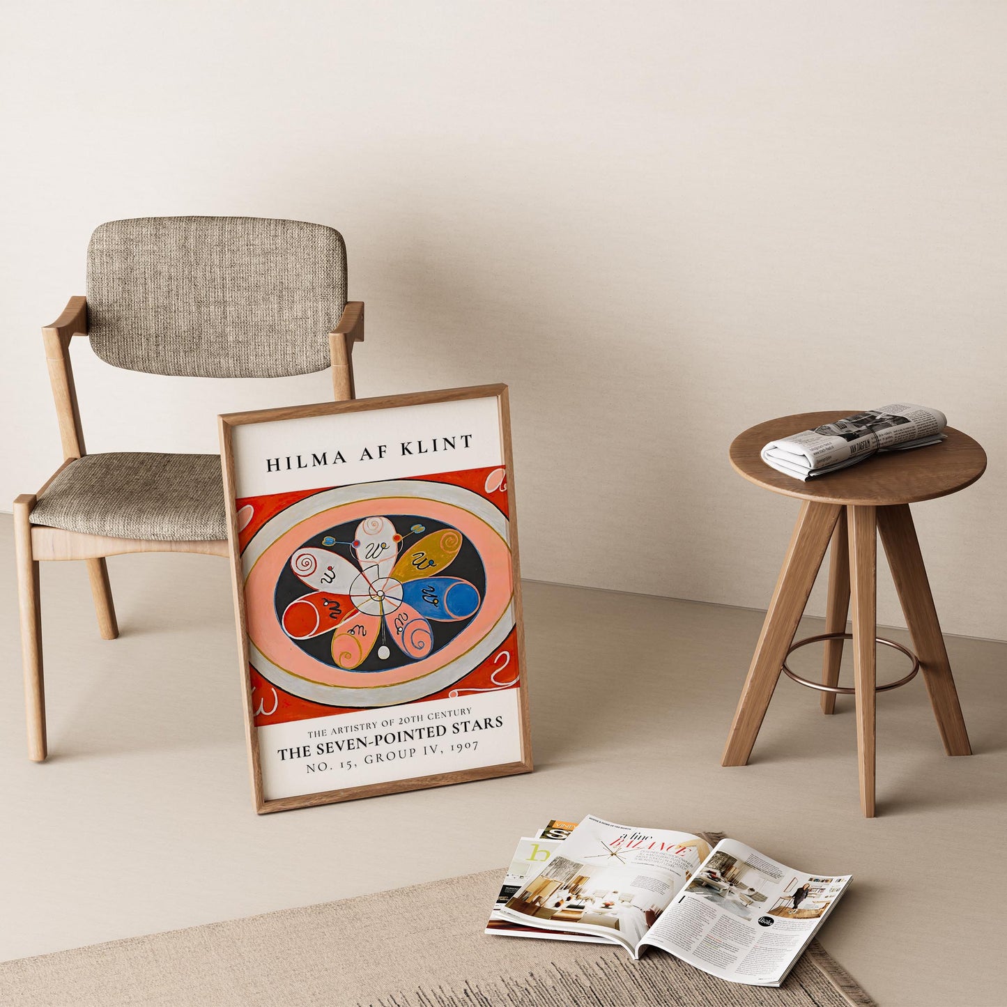 Hilma af Klint XIII Duvar Tablosu