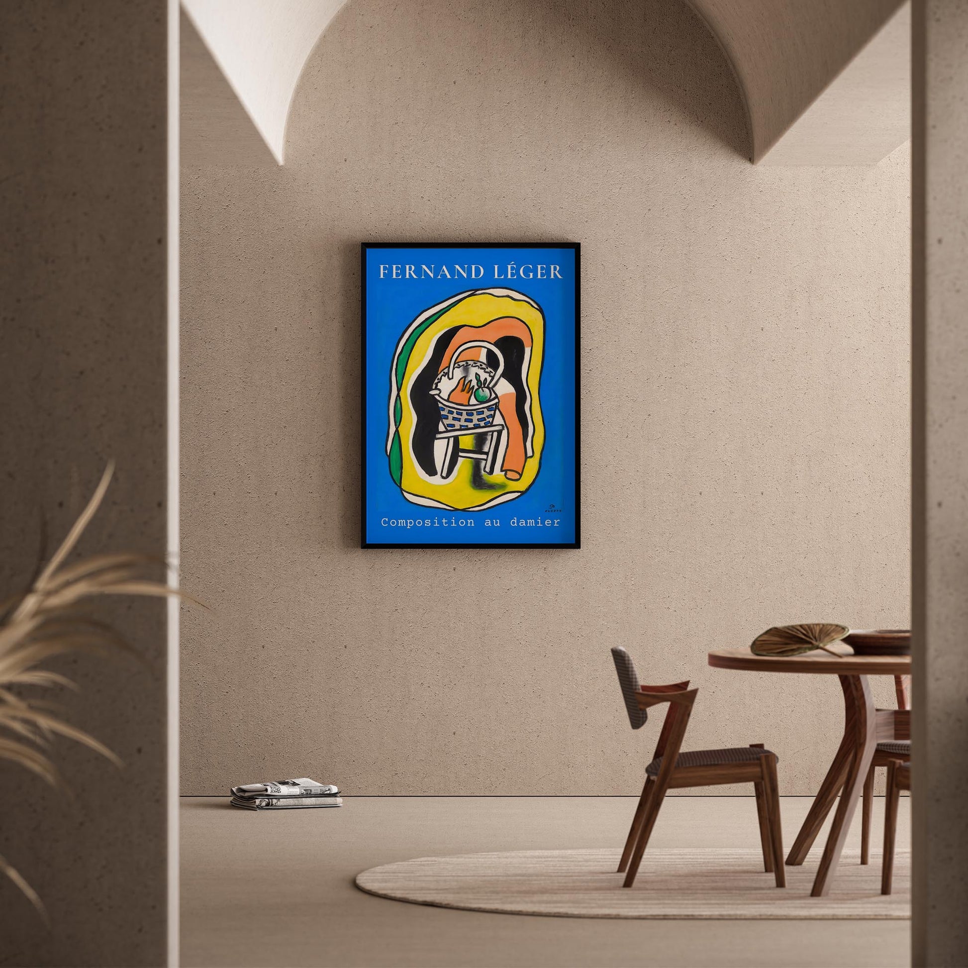 Fernand Leger XVI Duvar Tablosu