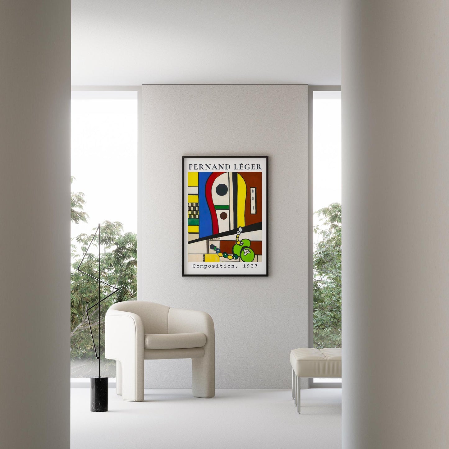 Fernand Leger XXVII Duvar Tablosu