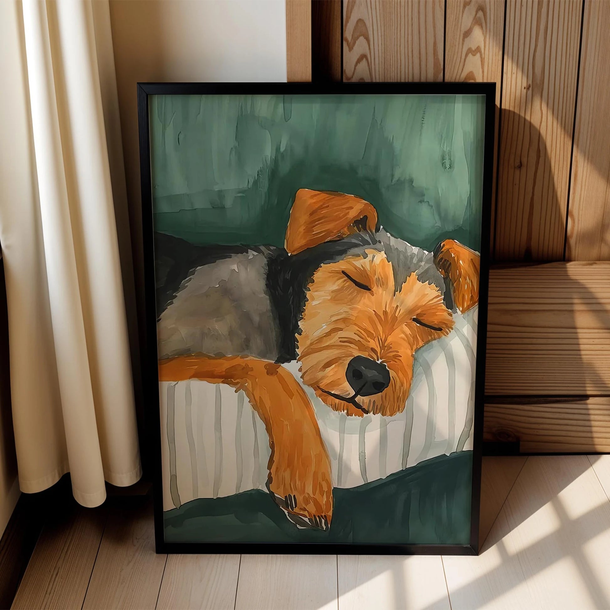 Köpek Portre IX - Airedale Terrier