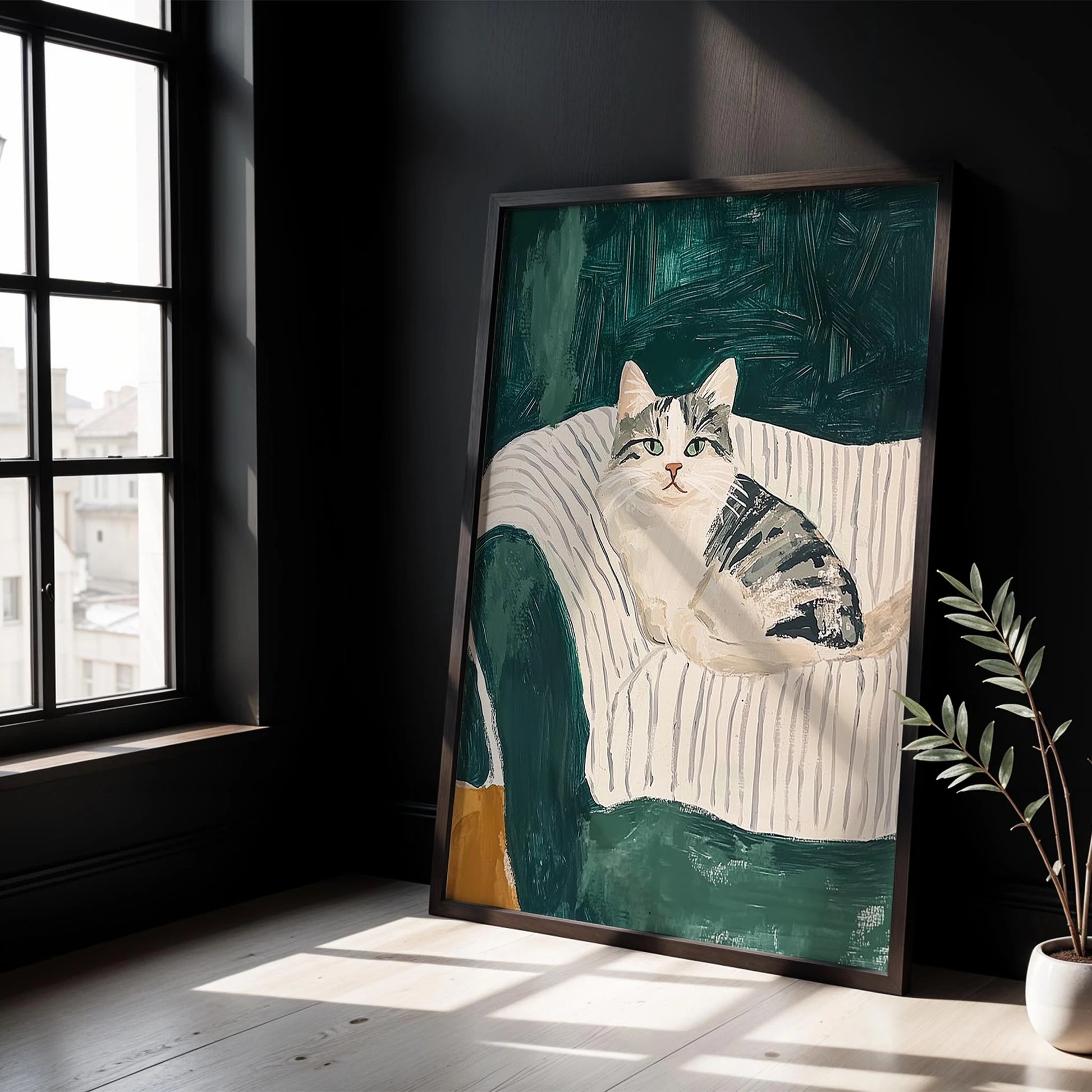 Kedi Portre V - Çizgili Tekir