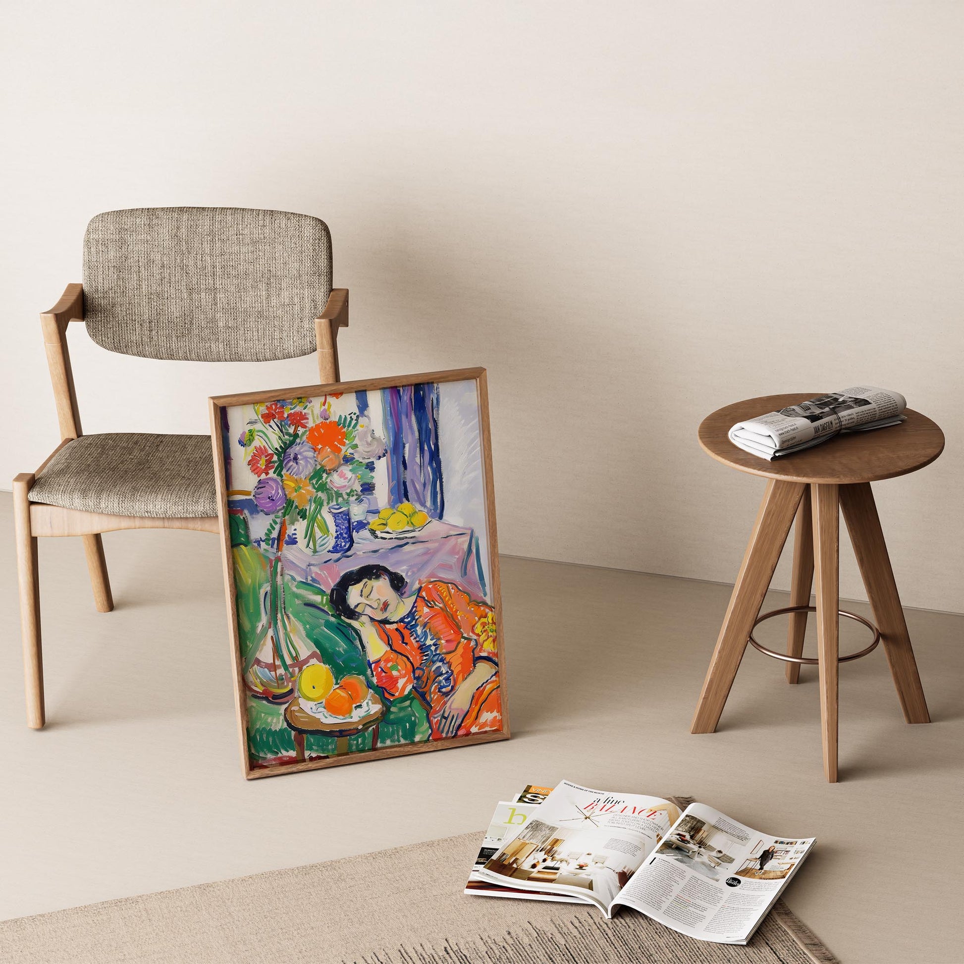 Henri Matisse 107 Duvar Tablosu