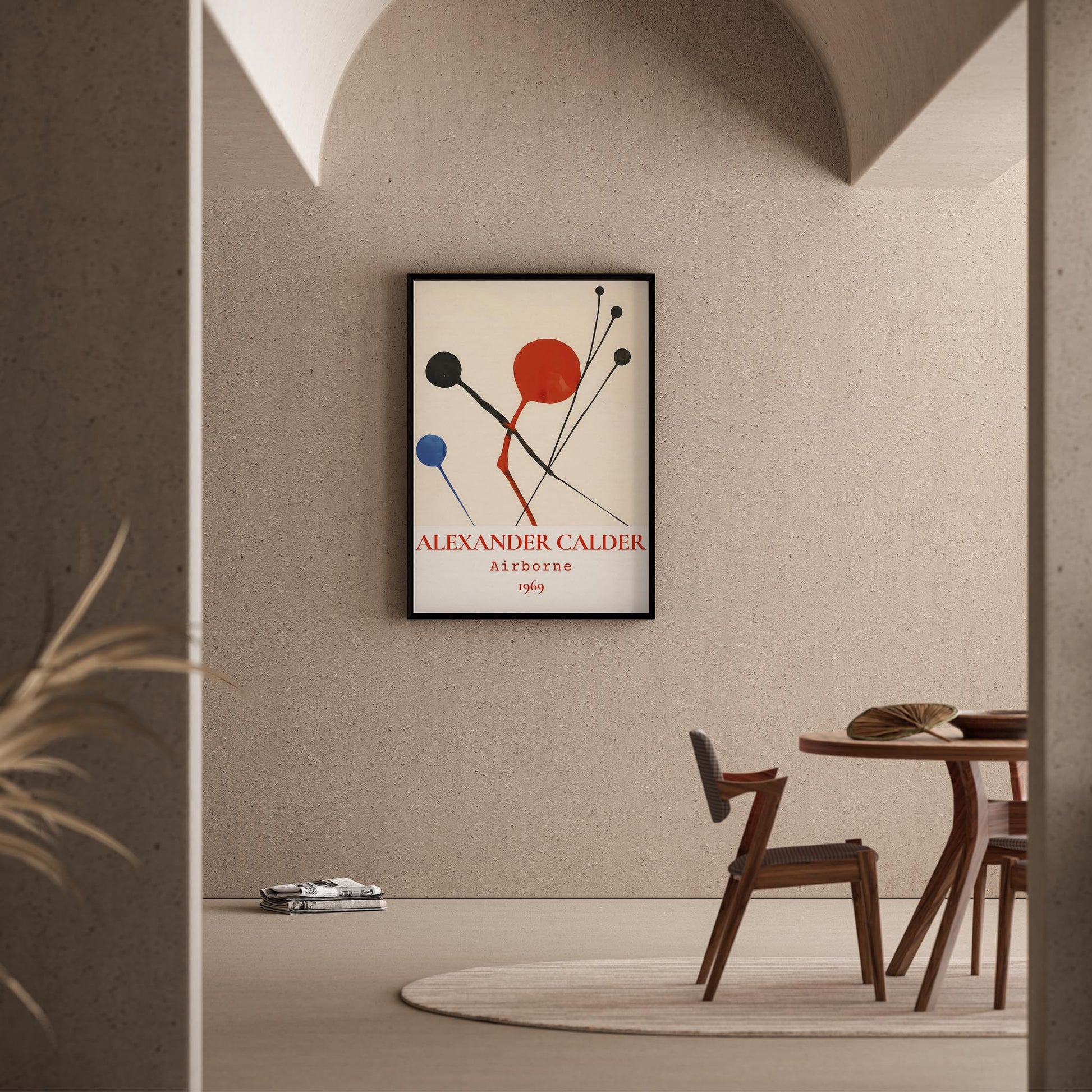 Alexander Sandy Calder XVIII Duvar Tablosu