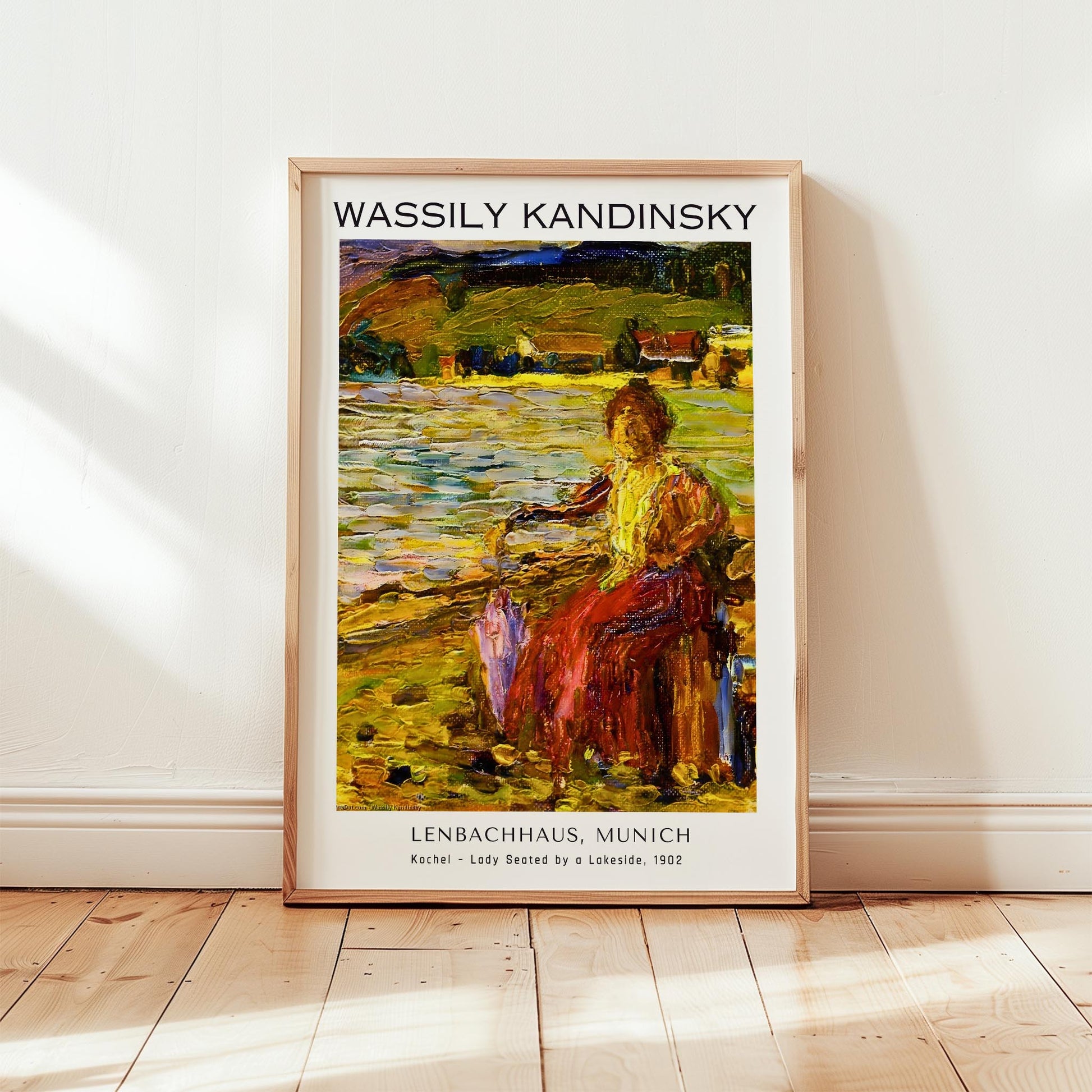 Kochel - Lady Seated by a Lakeside