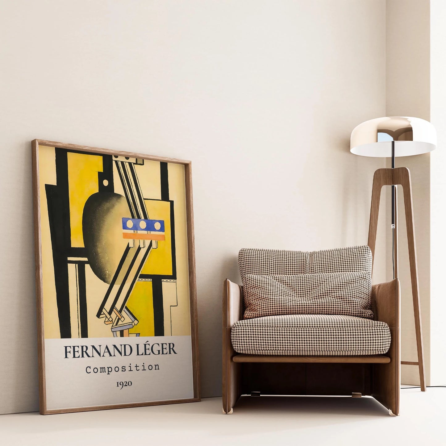 Fernand Leger XVII Duvar Tablosu