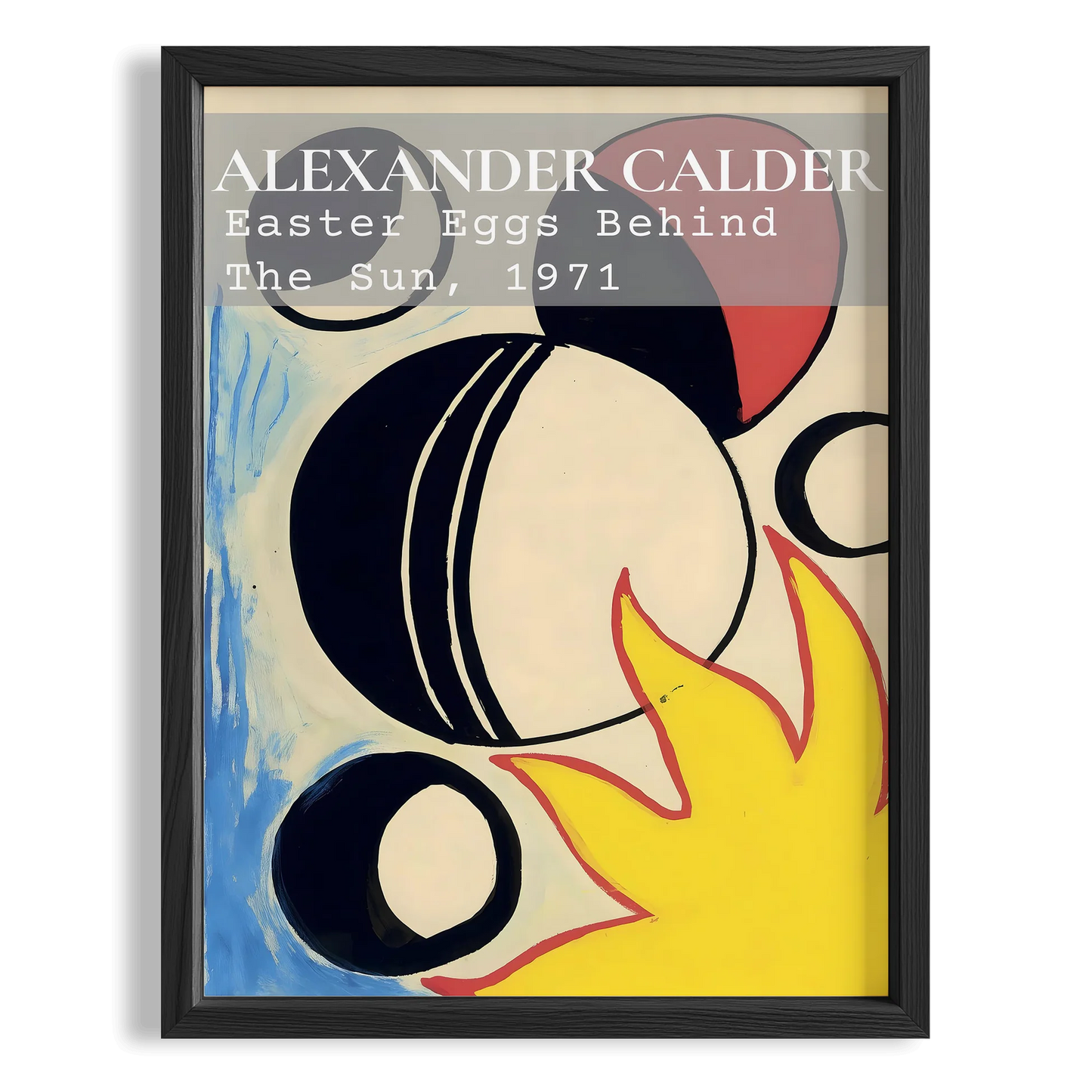 Alexander Sandy Calder VIII Duvar Tablosu