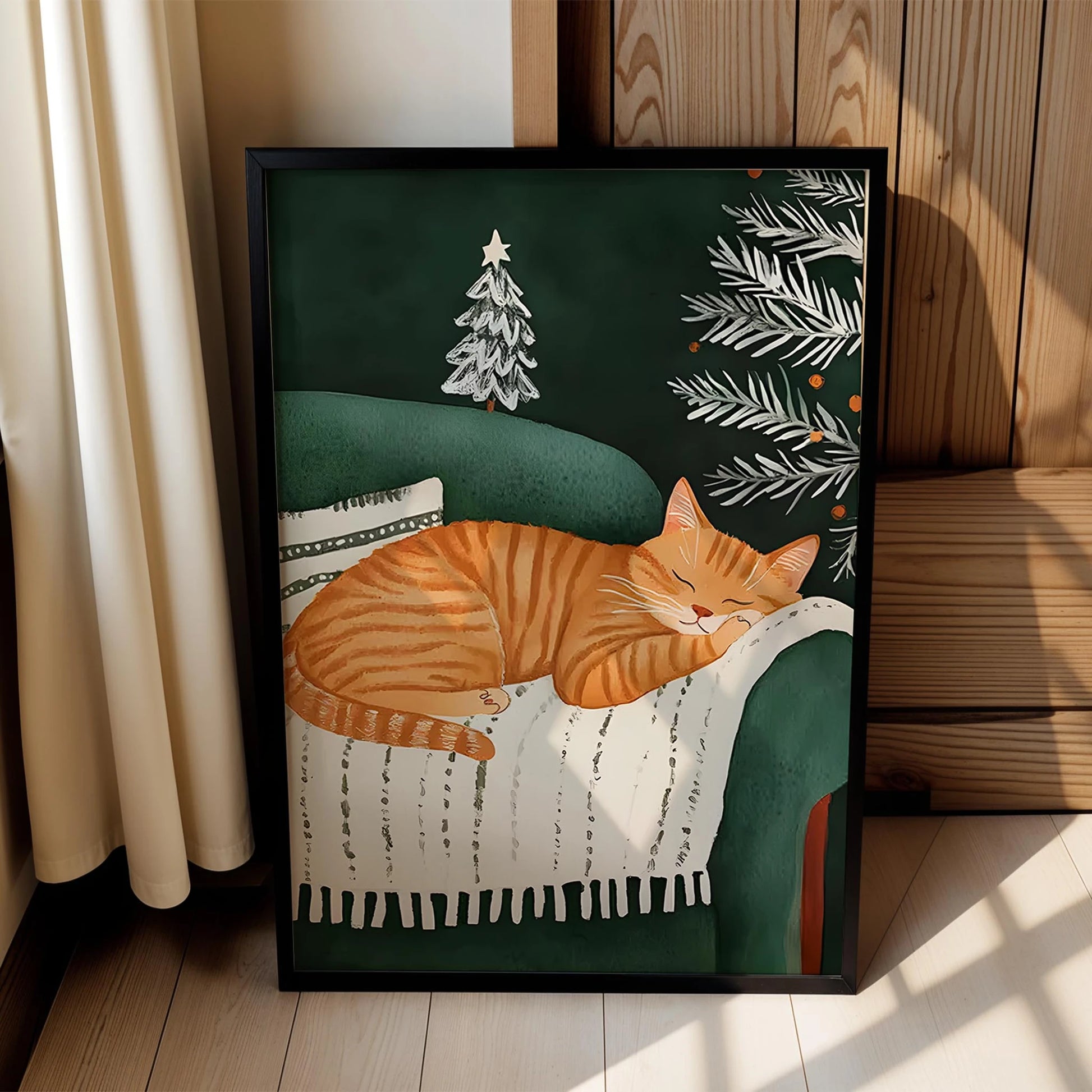 Kedi & Battaniye V - Zümrüt Koltukta