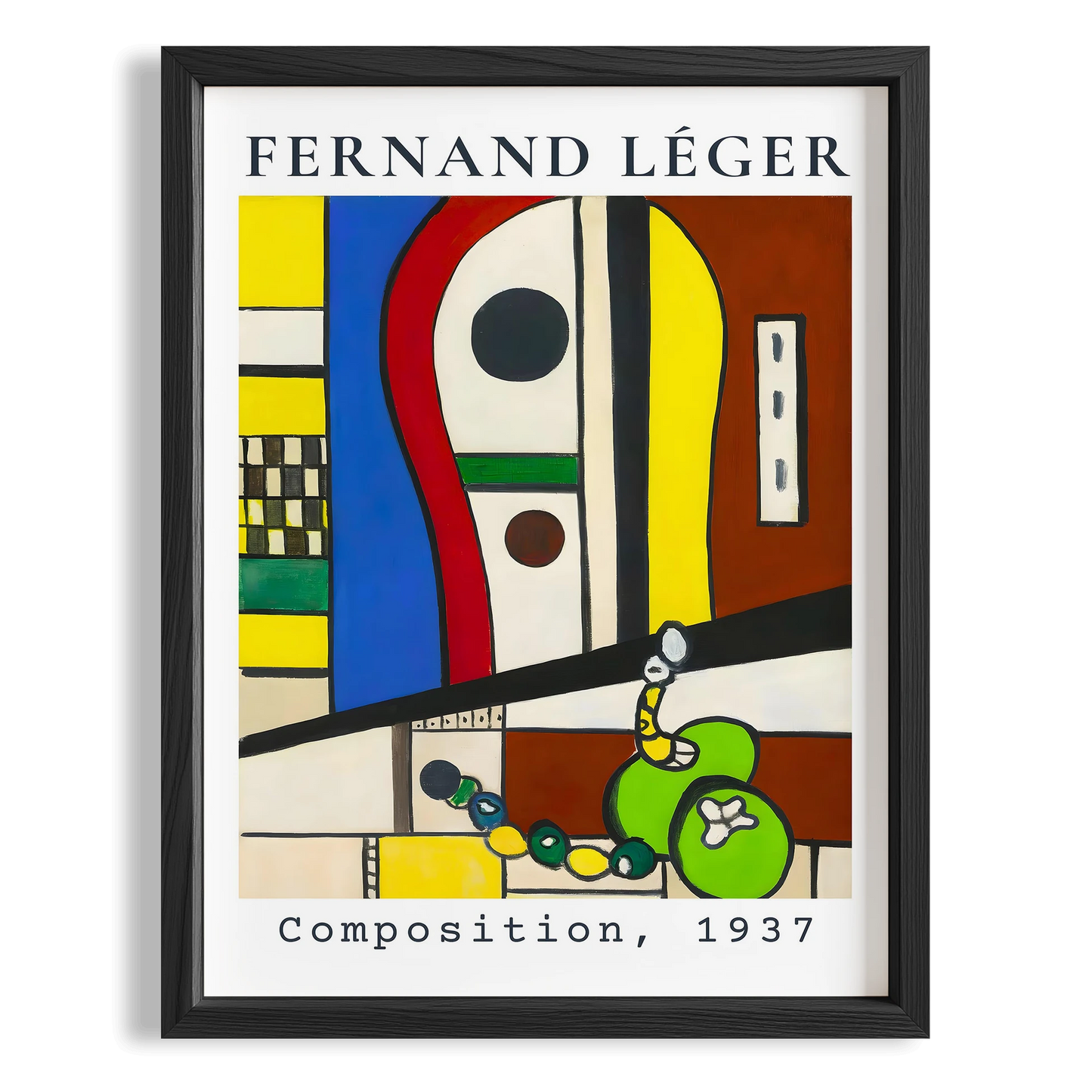 Fernand Leger XXVII Duvar Tablosu