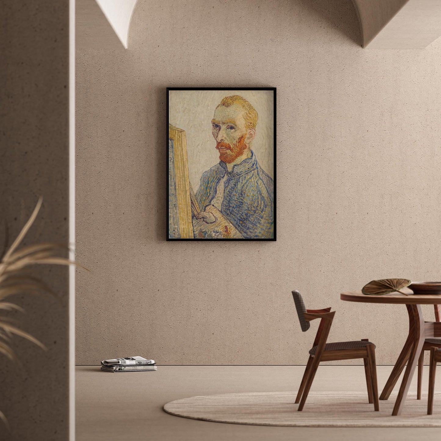 Ressam Otoportresi - Vincent Van Gogh Ahşap Duvar Tablosu