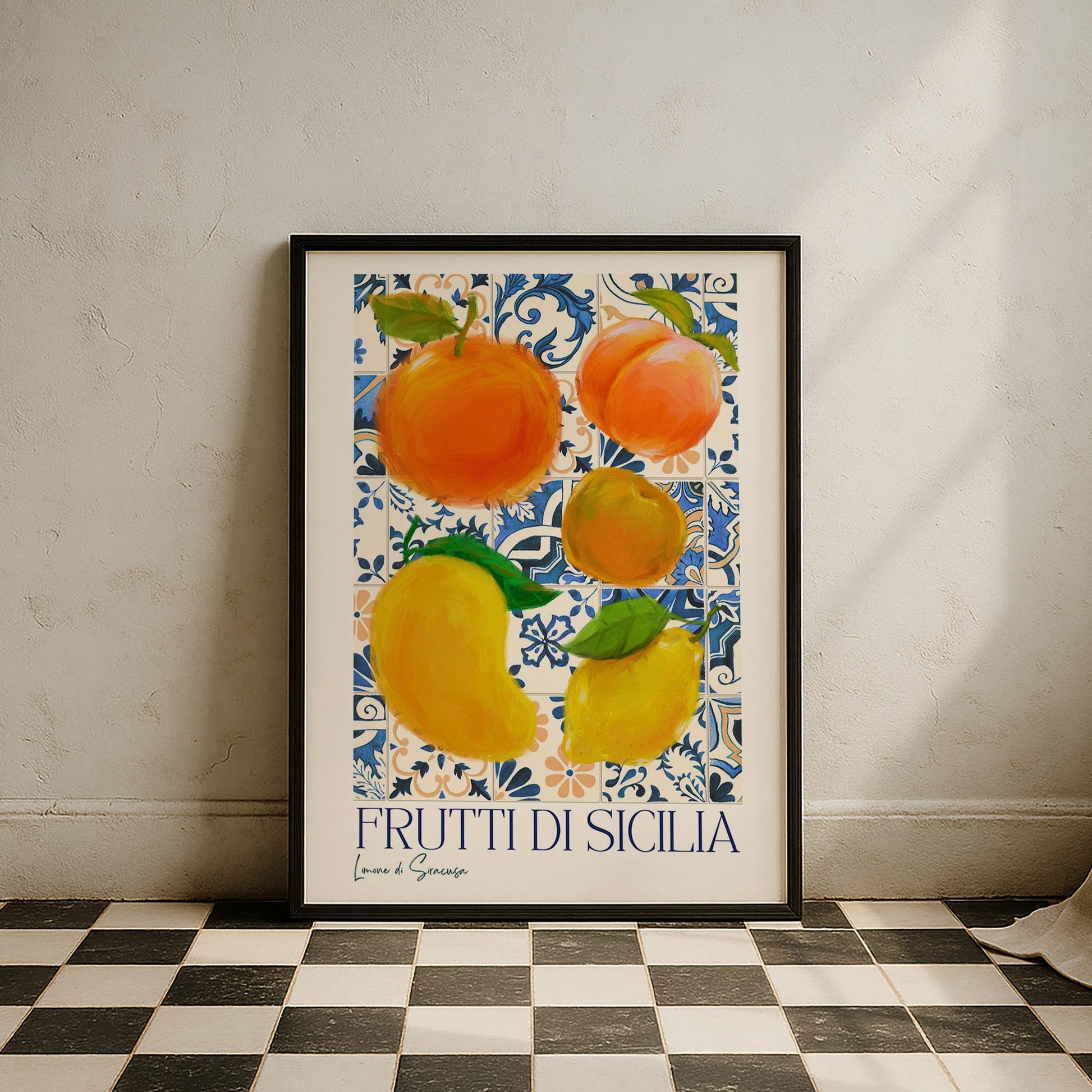 Frutti di Sicilia Fruits Market - Akdeniz İtalya Koleksiyonu Mutfak Tablosu