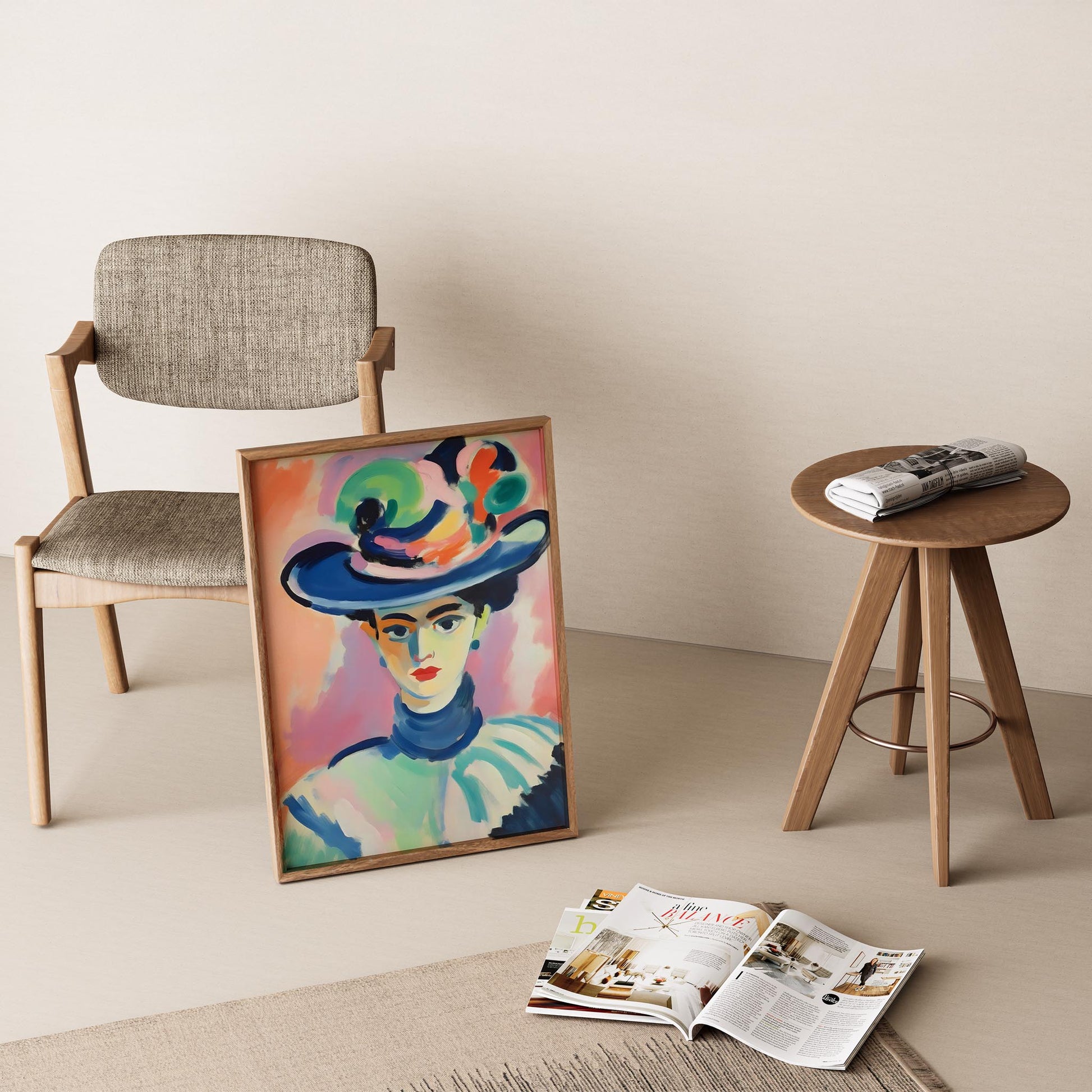 Henri Matisse 141 Duvar Tablosu