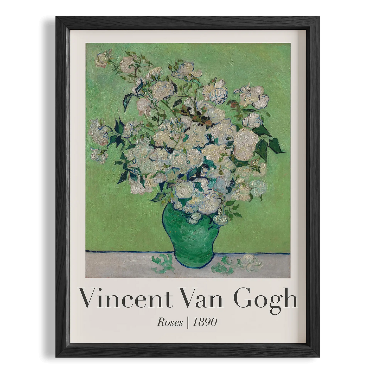 Güller - Vincent Van Gogh Ahşap Duvar Tablosu