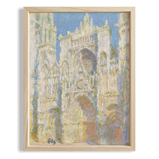 Katedral - Claude Monet Ahşap Duvar Tablosu
