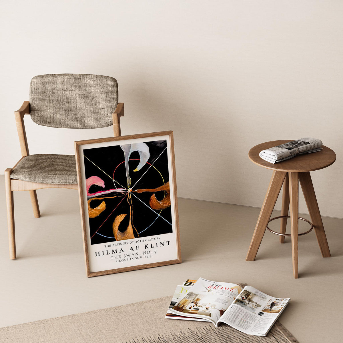 Hilma af Klint XXV Duvar Tablosu