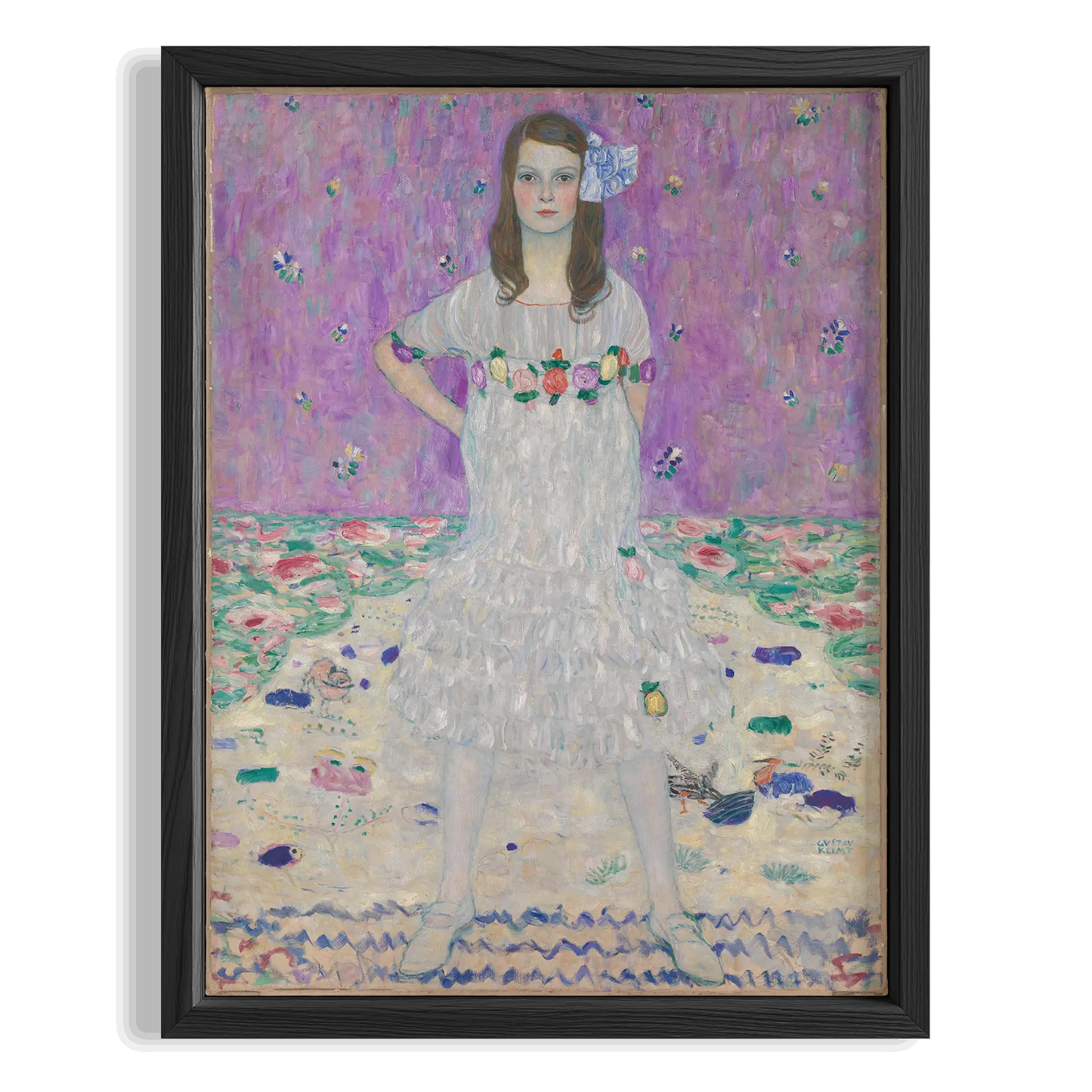 Umut II - Gustav Klimt Ahşap Duvar Tablosu