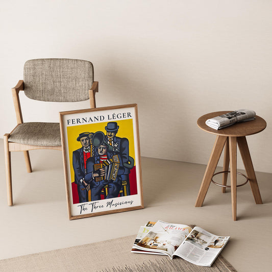 Fernand Leger 31 Duvar Tablosu