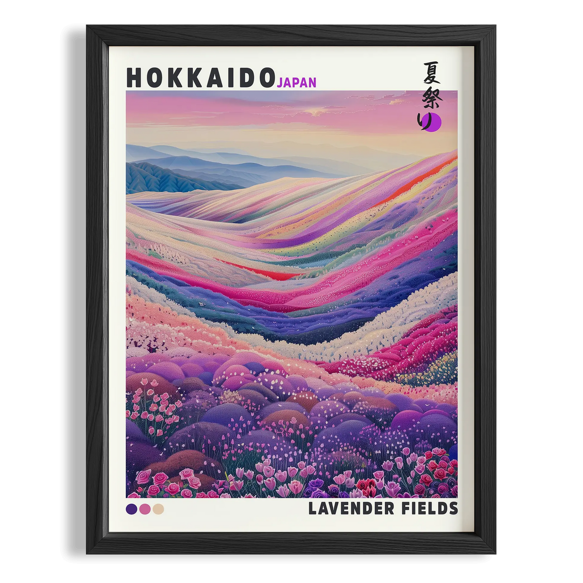 Hokkaido Lavanta Tarlaları