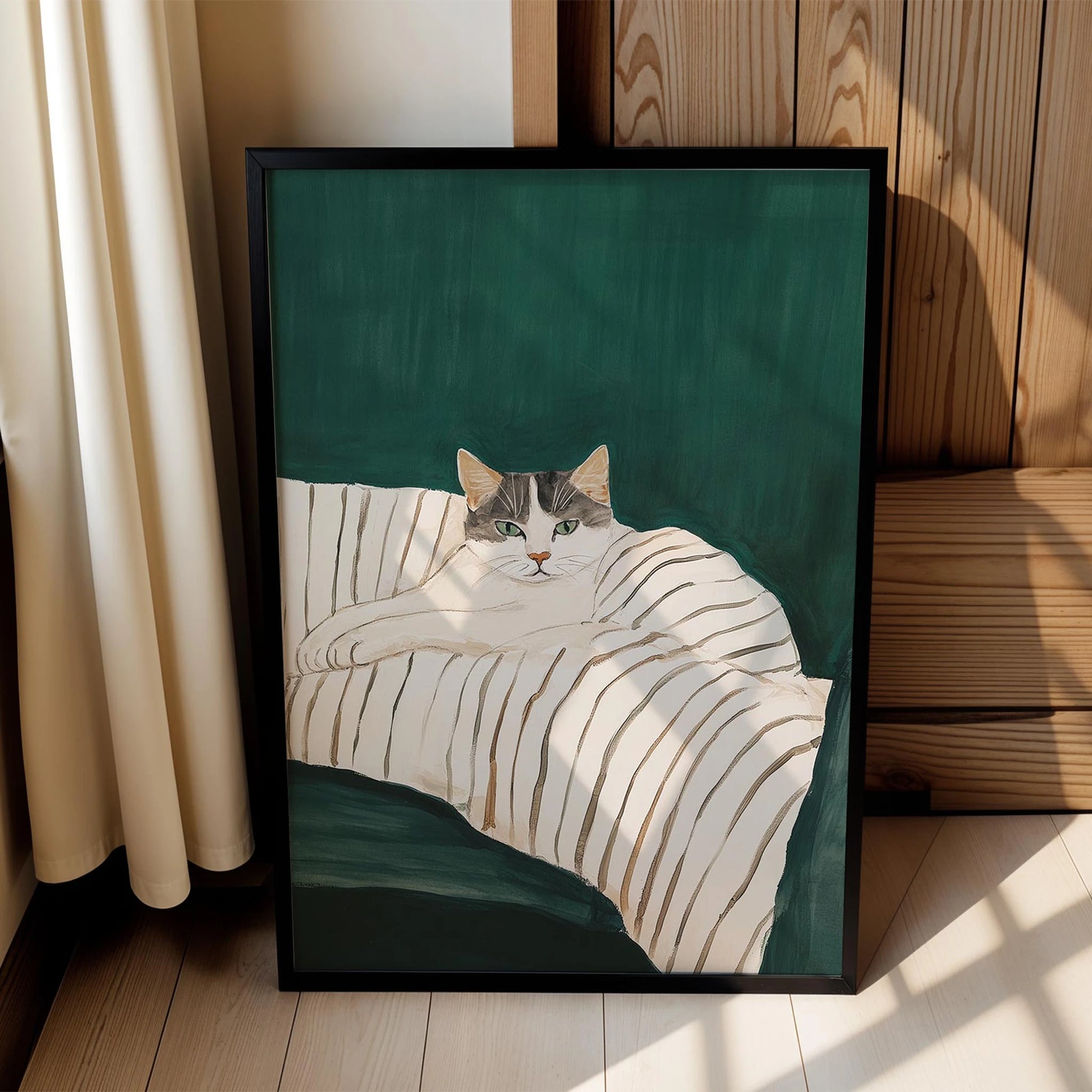 Kedi Portre XXI - Tekir Çizgili