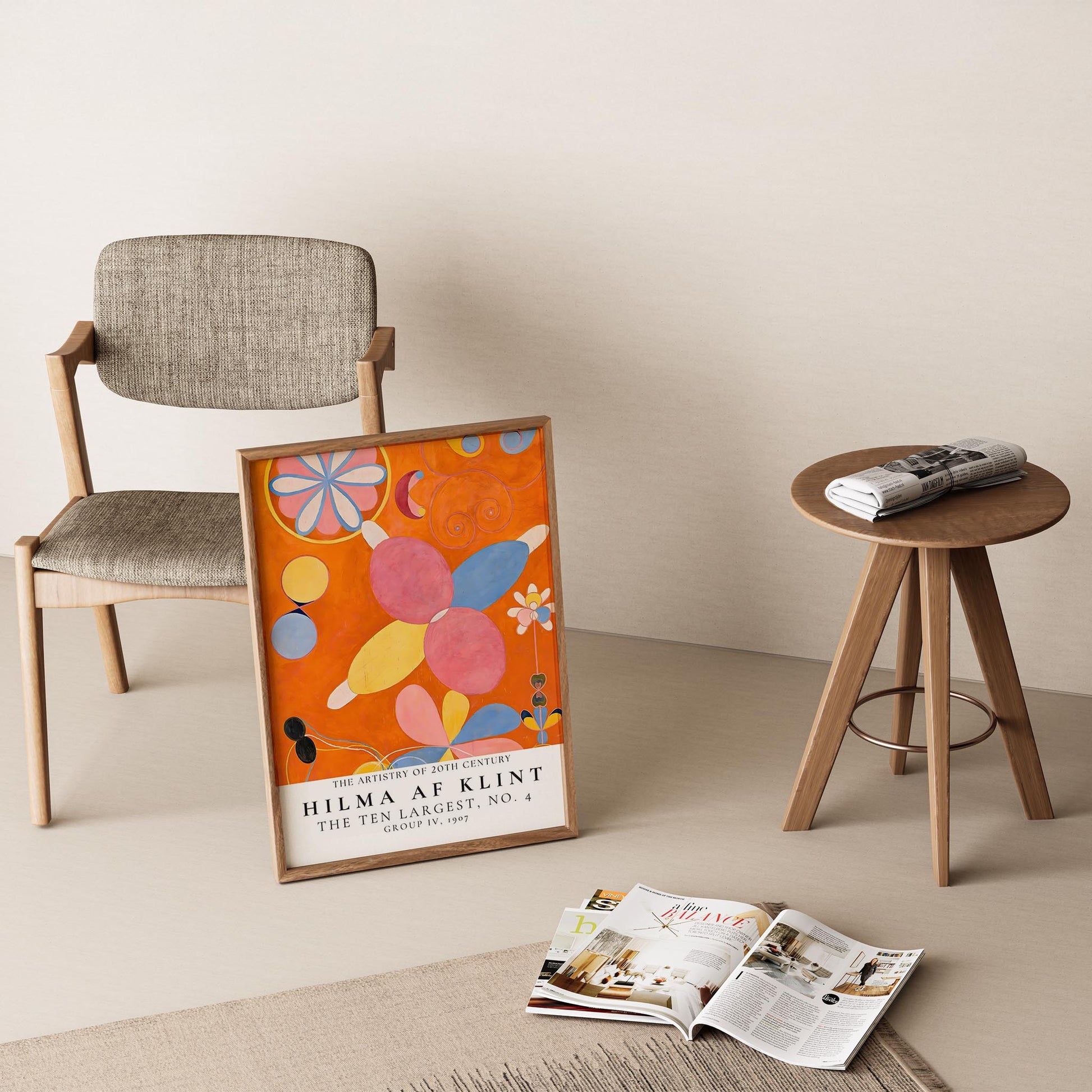 Hilma af Klint 118 Duvar Tablosu