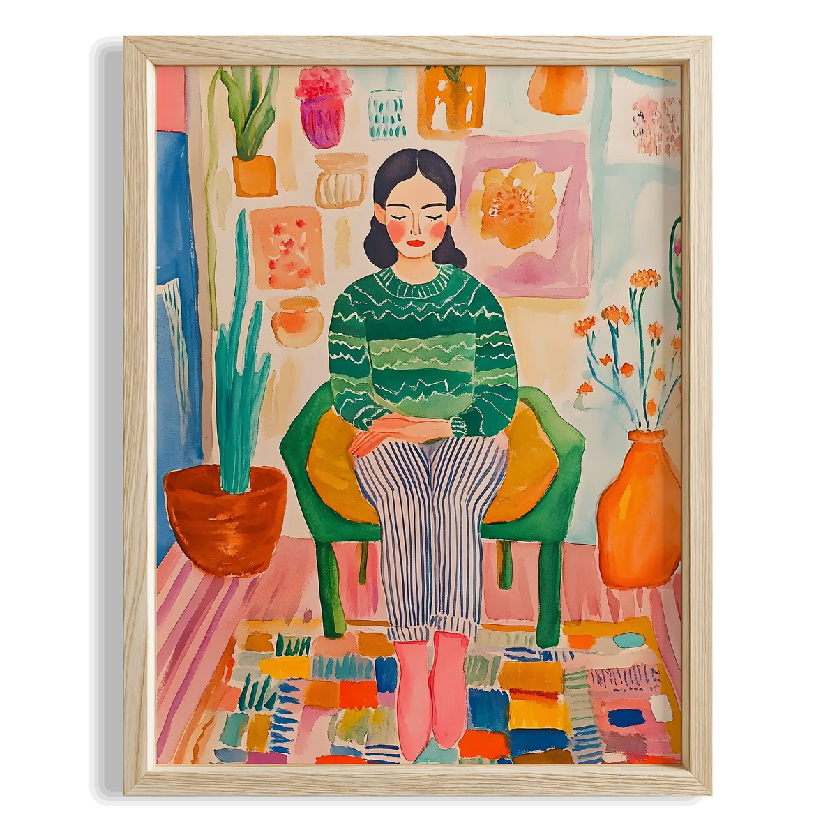 Henri Matisse 60 Duvar Tablosu