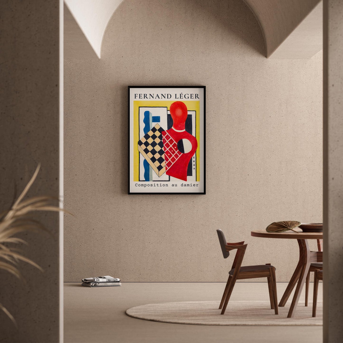 Fernand Leger XII Duvar Tablosu