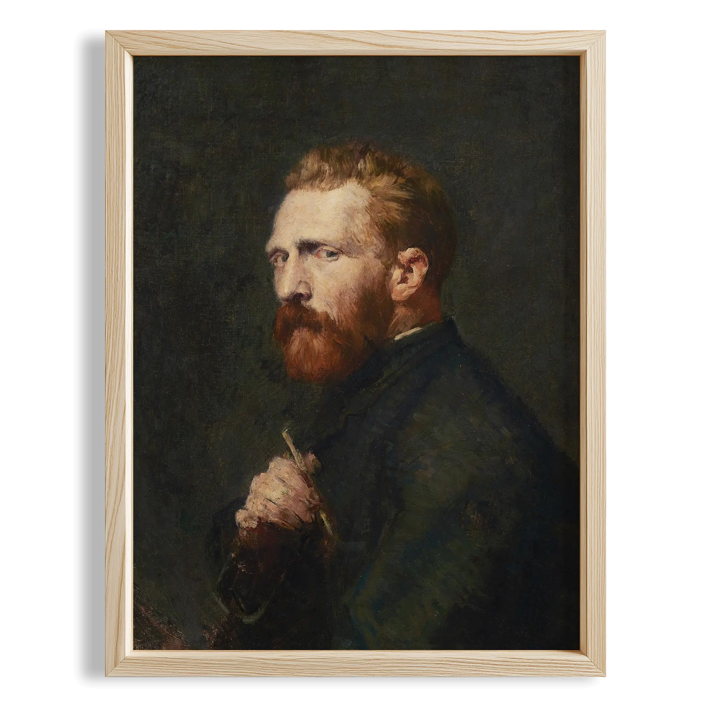Portresi II - Vincent Van Gogh Ahşap Duvar Tablosu