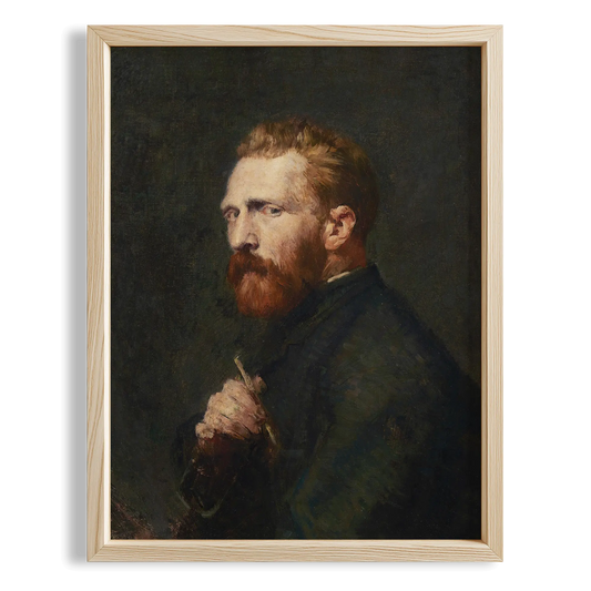 Portresi II - Vincent Van Gogh Ahşap Duvar Tablosu