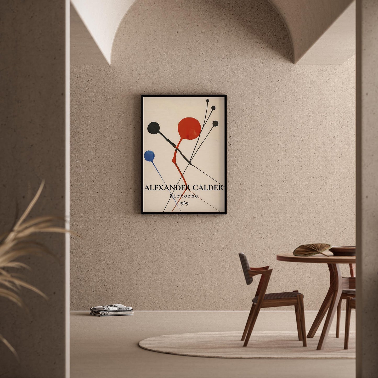 Alexander Sandy Calder XV Duvar Tablosu